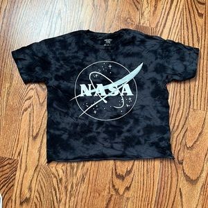 NASA cropped tee